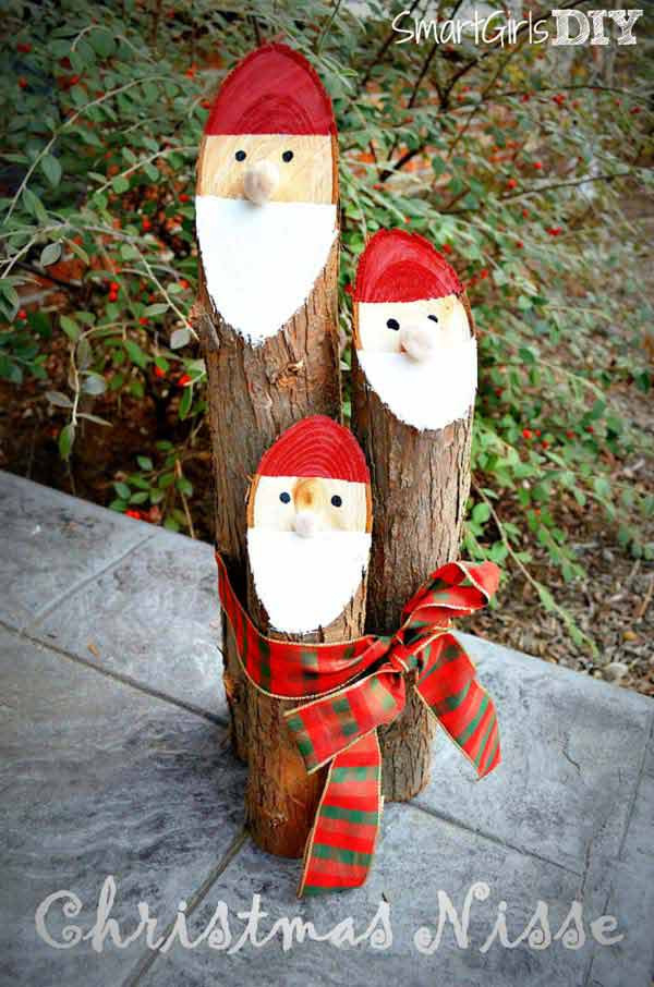Christmas Decoration Craft Ideas
 25 Ideas To Decorate Your Home With Recycled Wood This