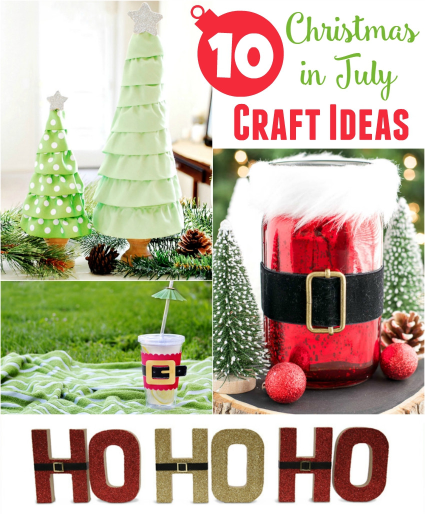 Christmas Decoration Craft Ideas
 Christmas in July DIY Christmas Decor Crafts Unleashed
