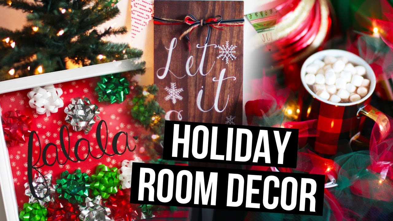 Christmas DIY Room Decor
 DIY Holiday Room Decor Ideas & Christmas Makeover
