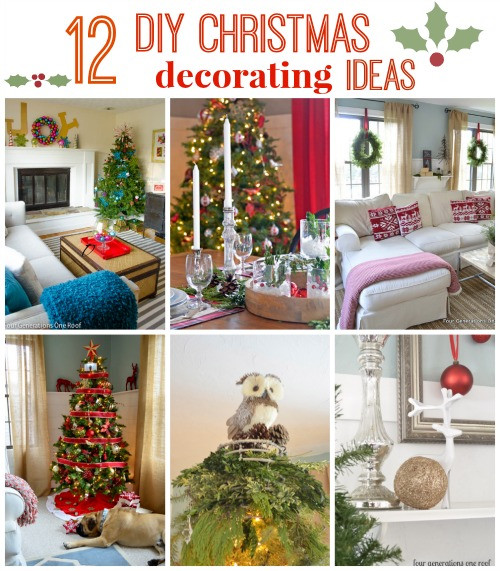 Christmas DIY Room Decor
 Family Room Archives Four Generations e Roof