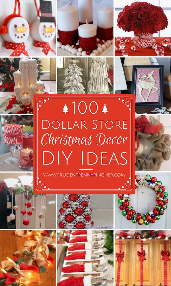 Christmas DIY Room Decor
 100 Dollar Store Christmas Decor DIY Ideas Prudent Penny