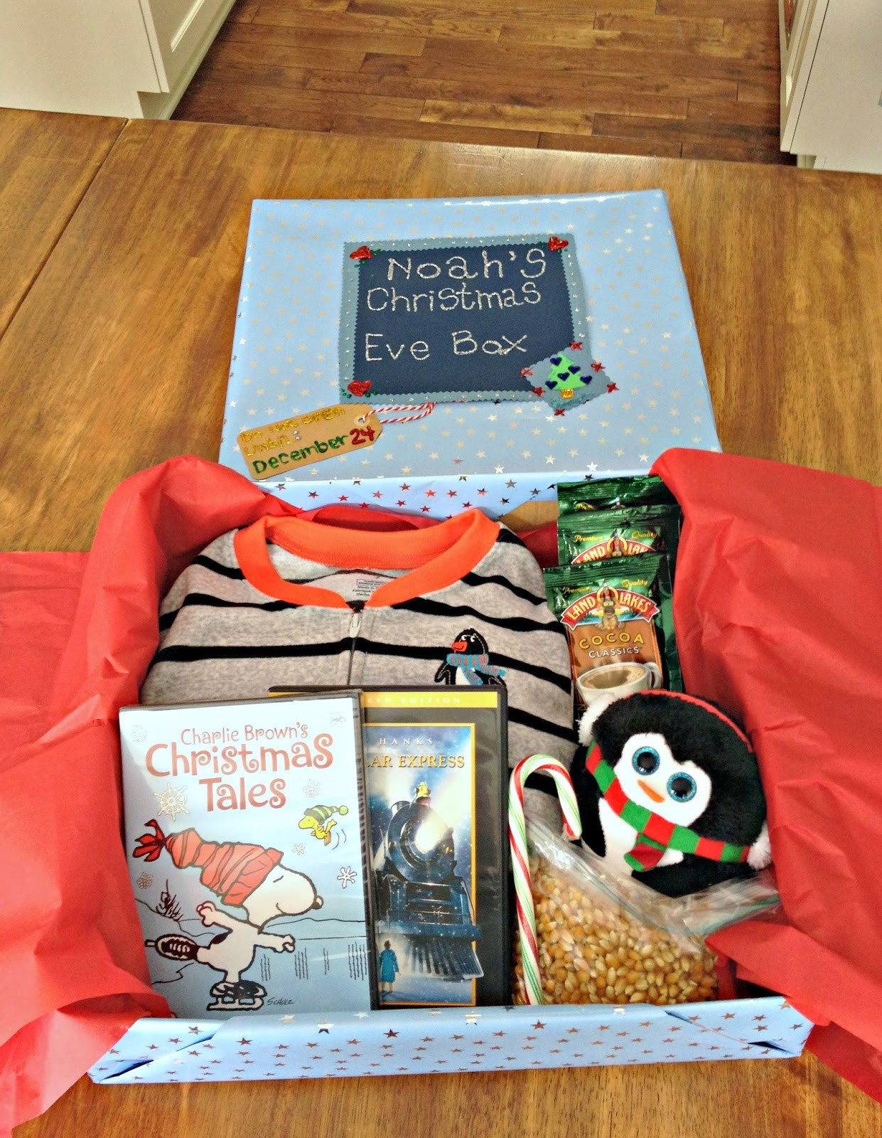 Christmas Eve Gift Ideas
 How Bourgeois A DIY Night Before Christmas Box & Teacher