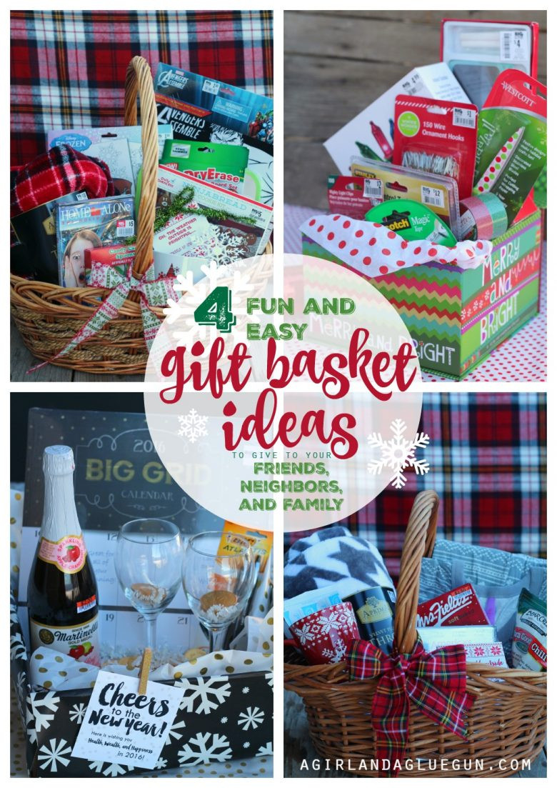 Christmas Gift Basket Ideas
 4 fun and easy t basket ideas for Christmas A girl