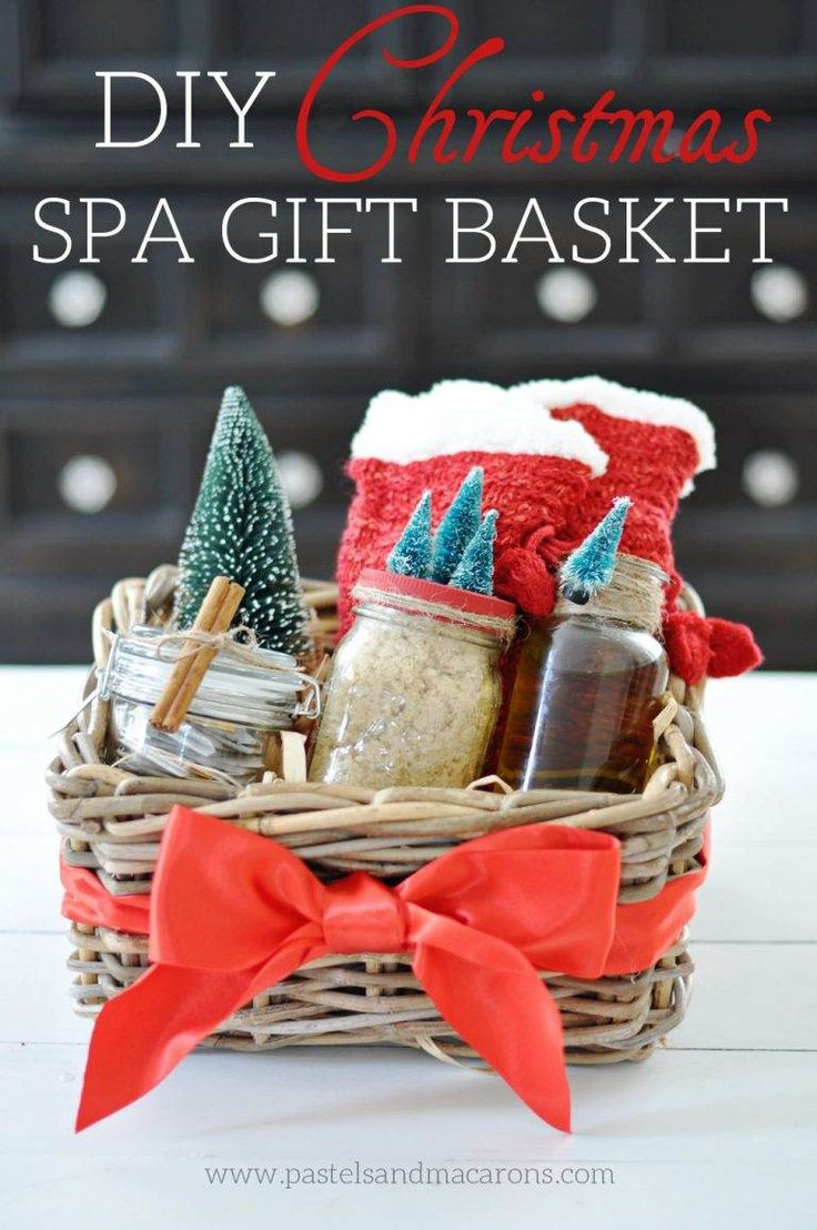Christmas Gift Basket Ideas
 1000 ideas about Spa Gift Baskets on Pinterest