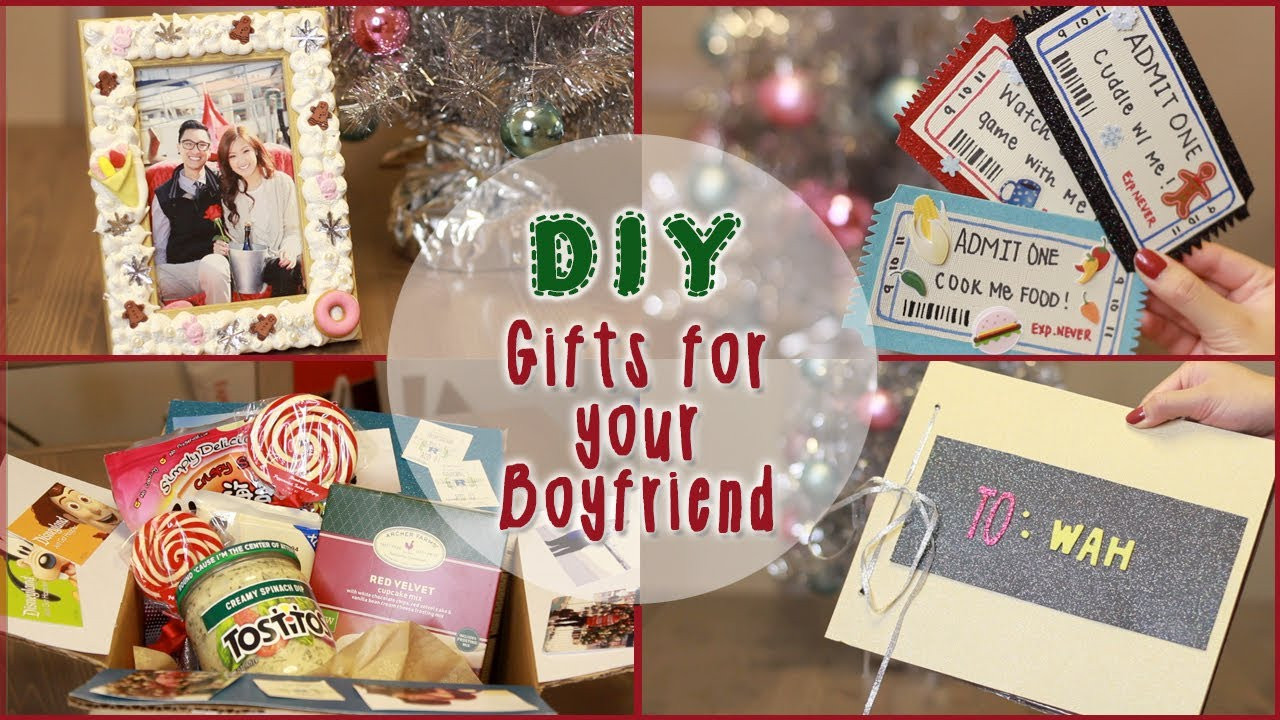 Christmas Gift Ideas Boyfriend
 DIY 5 Christmas Gift Ideas for Your Boyfriend