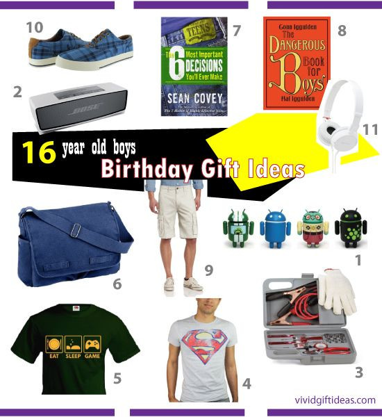 Christmas Gift Ideas For 16 Year Old Boy
 Good Birthday Gifts for 16 Year Old Boys