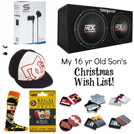 Christmas Gift Ideas For 16 Year Old Boy
 This is my 16 Year Old Son s Christmas List