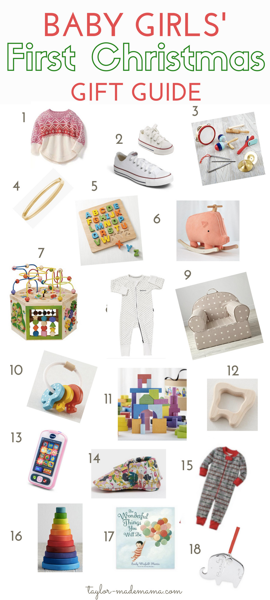 Christmas Gift Ideas For Baby Girl
 The Perfect First Christmas Gift Guide For A Baby Girl