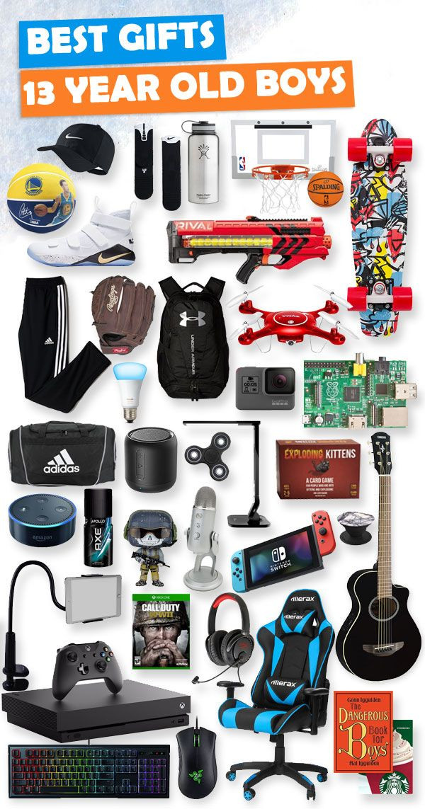 Christmas Gift Ideas For Boys
 Top Gifts for 13 Year Old Boys