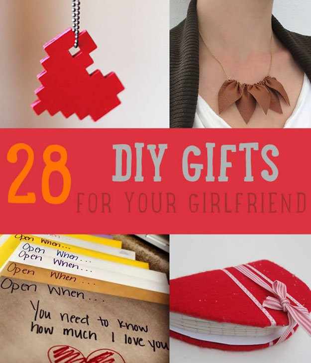 Christmas Gift Ideas For Girlfriend
 28 DIY Gifts For Your Girlfriend