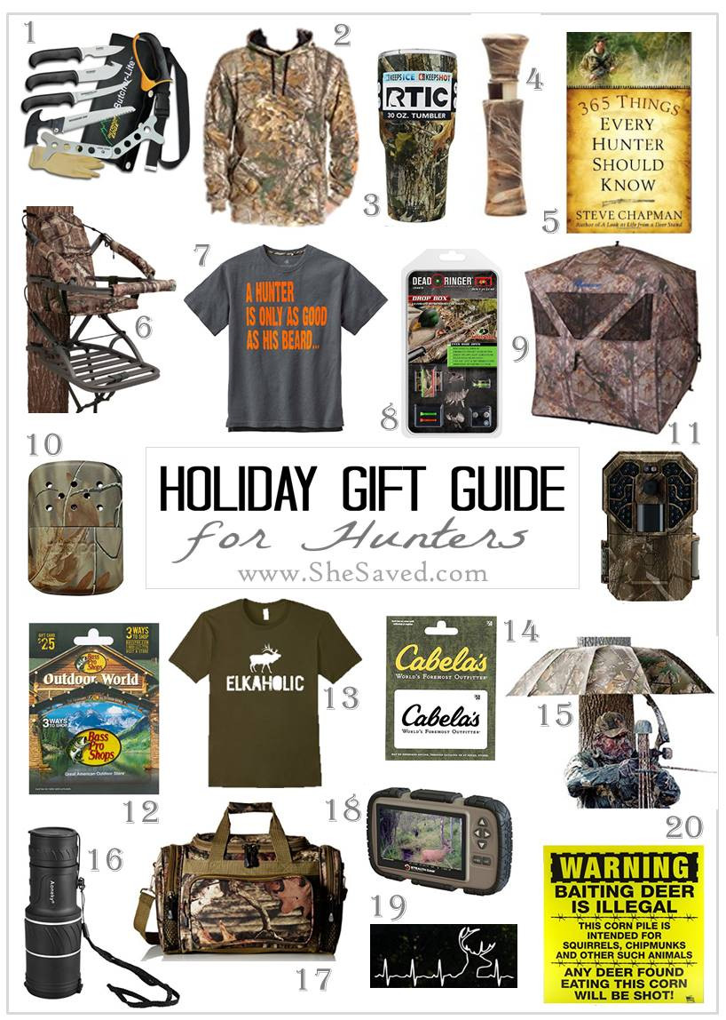 Christmas Gift Ideas For Hunters
 HOLIDAY GIFT GUIDE Gifts for the Hunter on Your List