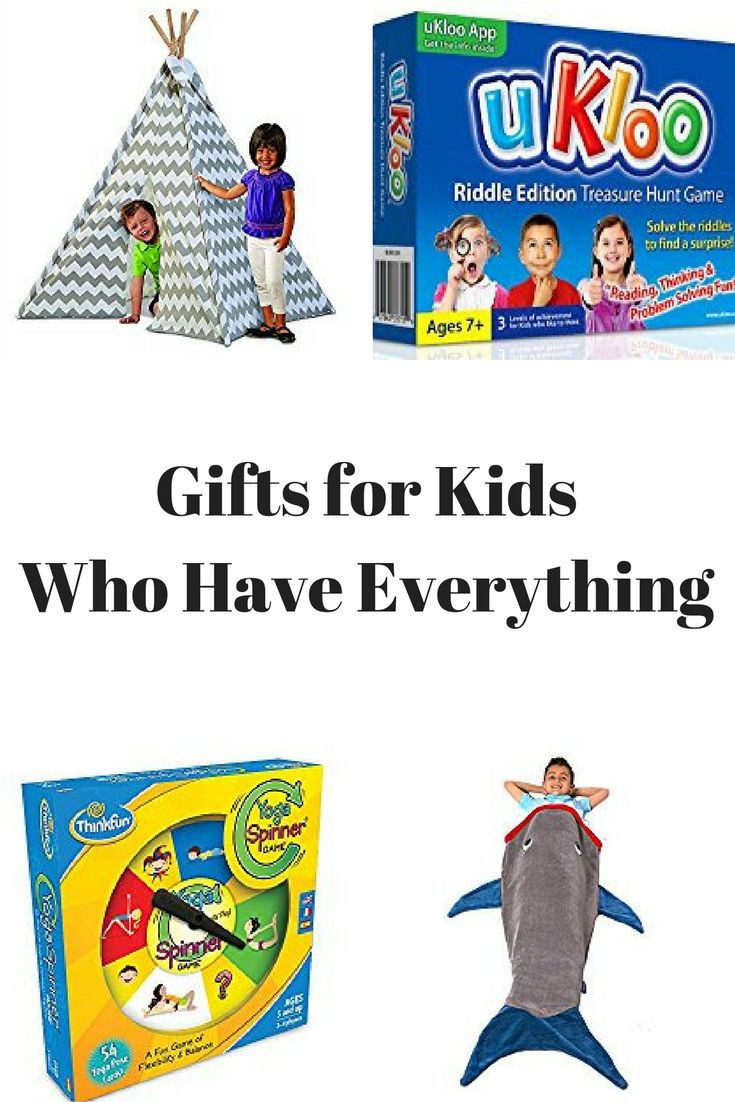 Christmas Gift Ideas For Kids Who Have Everything
 25 best Unique ts for kids ideas on Pinterest