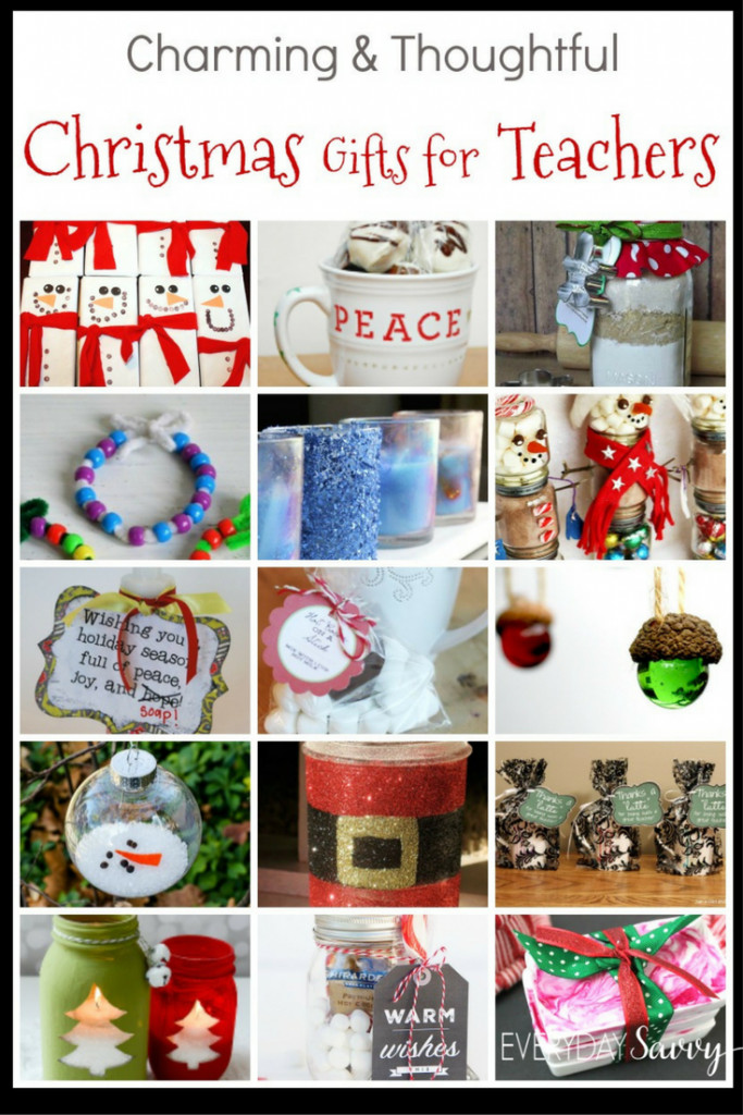 Christmas Gift Ideas For Teachers From Students
 Teacher Christmas Gift Ideas Easy to Buy or DIY Gifts