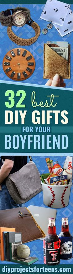 Christmas Gift Ideas For Teenage Boyfriend
 1000 images about Easy Homemade Christmas Gifts on
