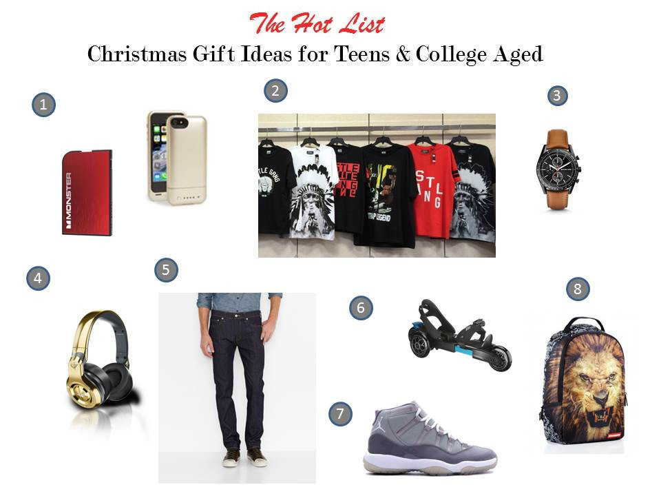 Christmas Gift Ideas For Young Adults
 Christmas t giving guide for tweens teens and college