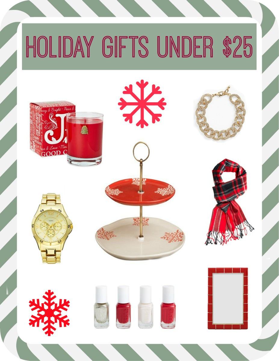 Christmas Gift Ideas Under $25
 Holiday Gift Ideas Under $25