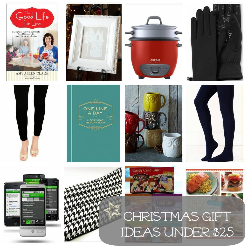 Christmas Gift Ideas Under $25
 Christmas Gift Ideas Under $25 For the La s MomAdvice