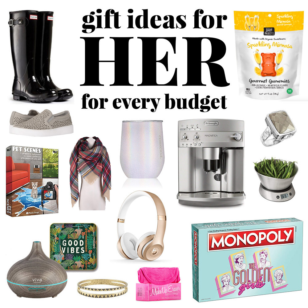 Christmas Gift List Ideas
 Christmas Gift Ideas for Her Gifts for Women