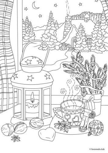 Christmas Girl Coloring Pages For Adults
 Holidays Archives Page 5 of 6 Favoreads Coloring Club