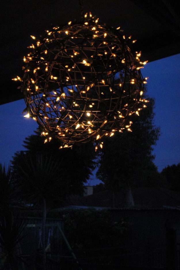 Christmas Lighting DIY
 40 Cool DIY Ideas with String Lights