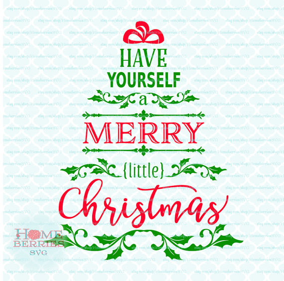 Christmas Lyrics Quotes
 Have Yourself A Merry Little Christmas Tree Song Lyrics Quote