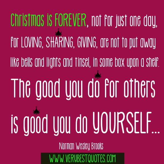 Christmas Motivational Quotes
 Inspirational Christmas Quotes QuotesGram