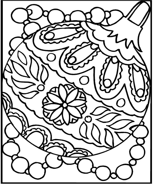Christmas Ornaments Coloring Pages Printable
 Christmas Ornaments Coloring Pages Christmas Ornament