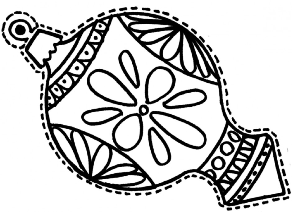Christmas Ornaments Coloring Pages Printable
 Free Christmas Ornament Coloring Pages Coloring Home