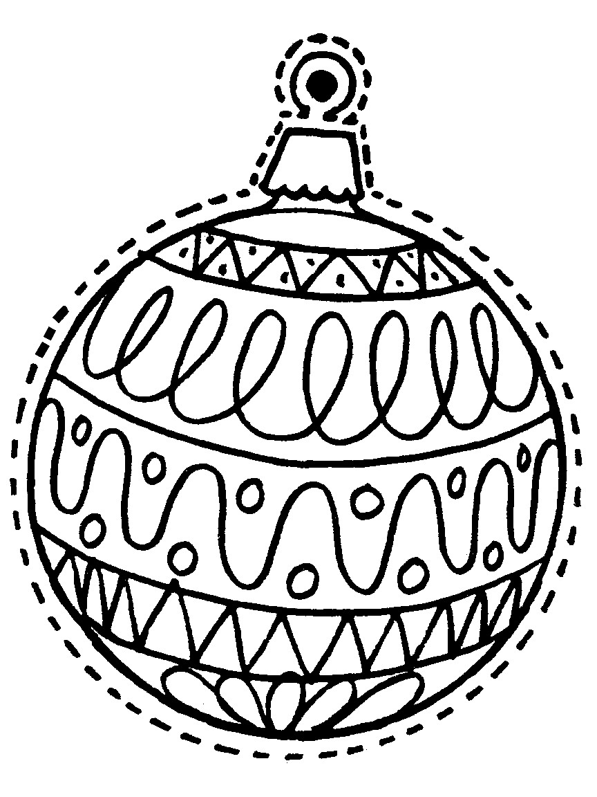 Christmas Ornaments Coloring Pages Printable
 Christmas Ornaments Coloring Pages Printable Coloring Home