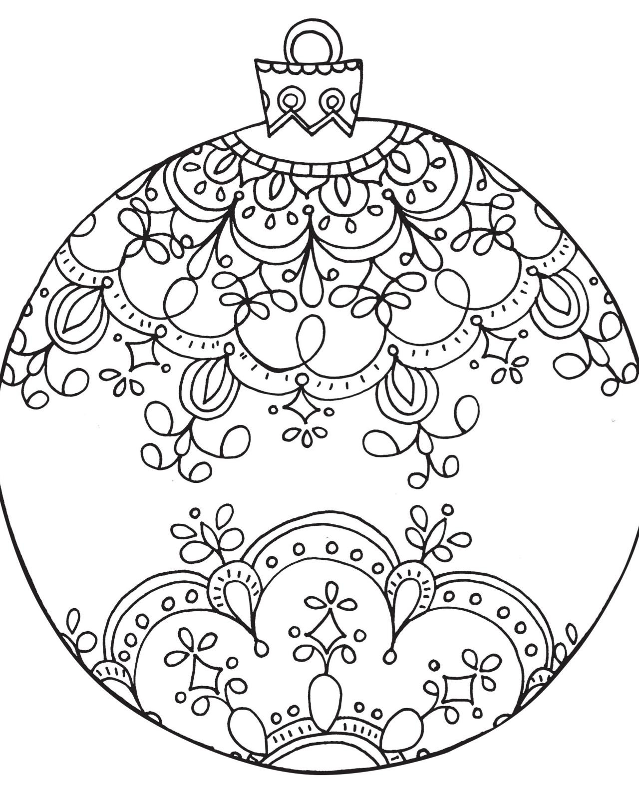 Christmas Ornaments Coloring Pages Printable
 Christmas Ornaments Coloring Pages coloringsuite