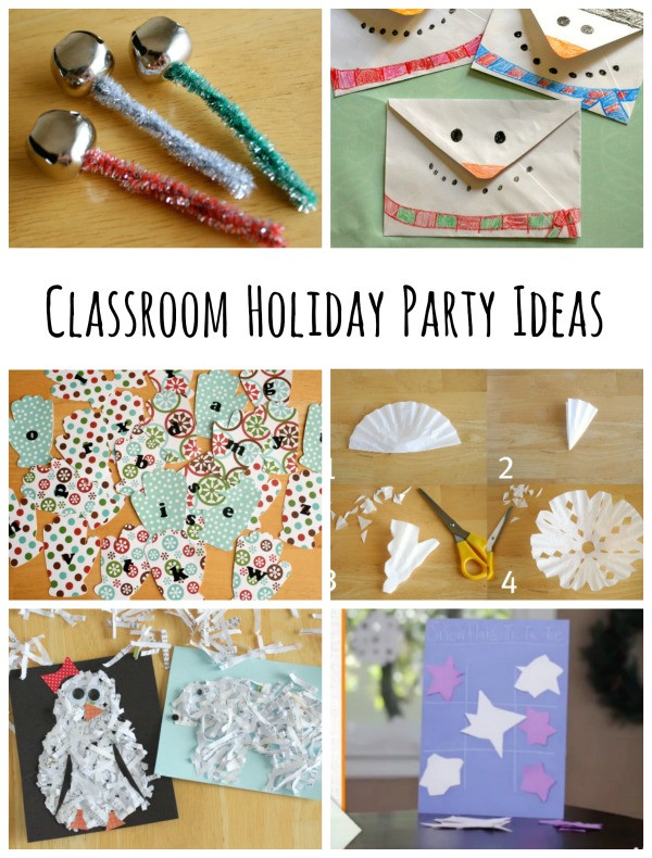 Christmas Party Activity Ideas
 Classroom Holiday Party Ideas