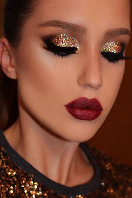 Christmas Party Makeup Ideas
 Christmas Party Makeup Ideas For Girls & Women 2016