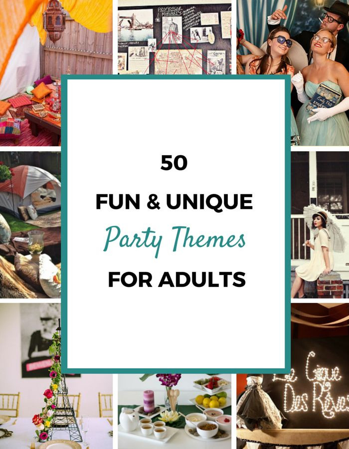 Christmas Party Theme Ideas For Adults
 50 Party Themes For Adults Holiday & Party Fun