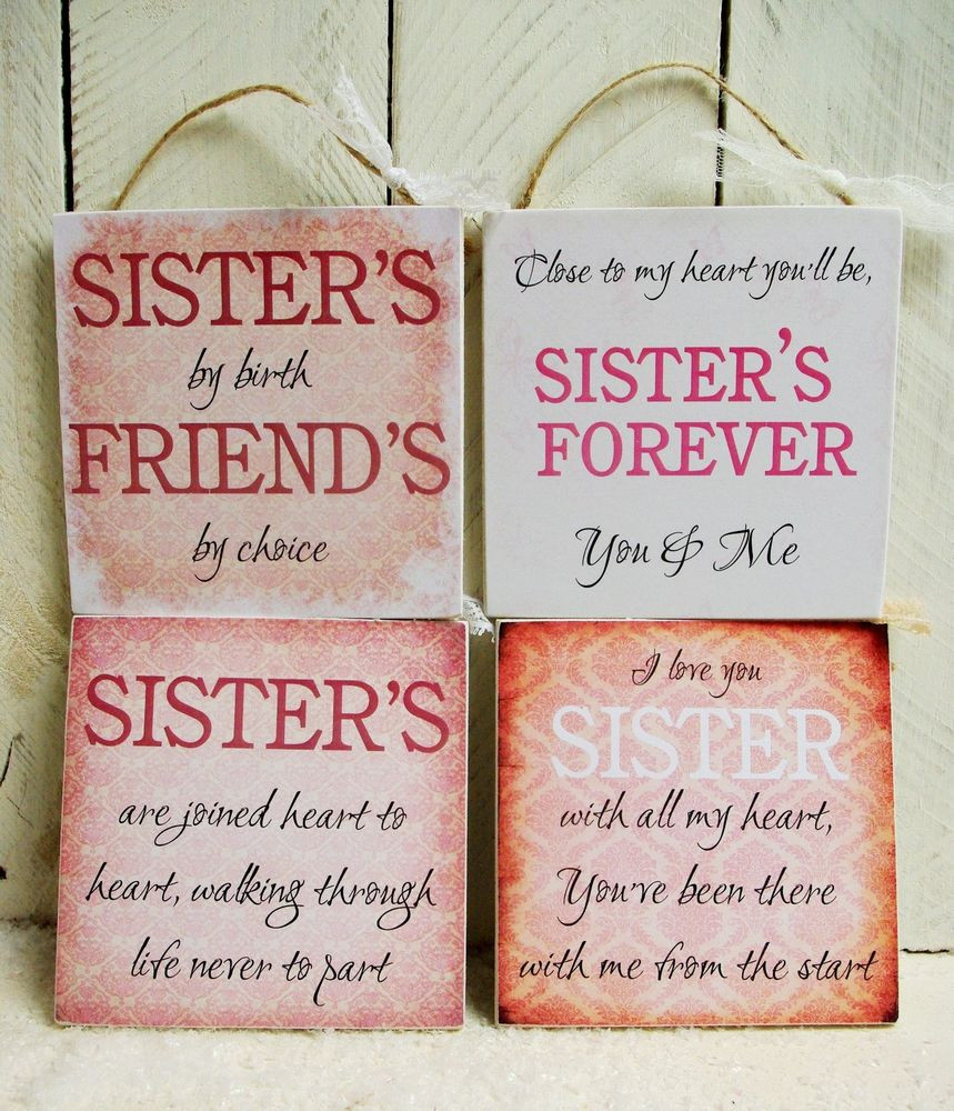 Christmas Present Quotes
 handmade plaque sign t present sister sayings quotes