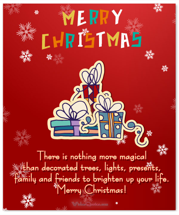 Christmas Quotes For Family And Friends
 Christmas Messages for Friends and Family