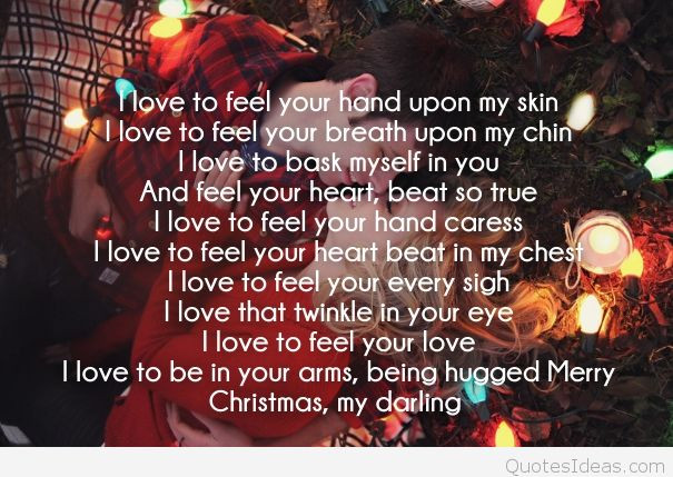 Christmas Relationship Quotes
 new love Christmas
