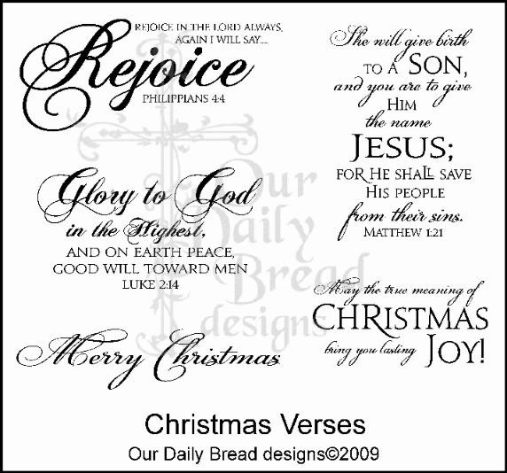 Christmas Scripture Quotes
 Our Daily Bread designs Blog For the Love of Christmas HOP
