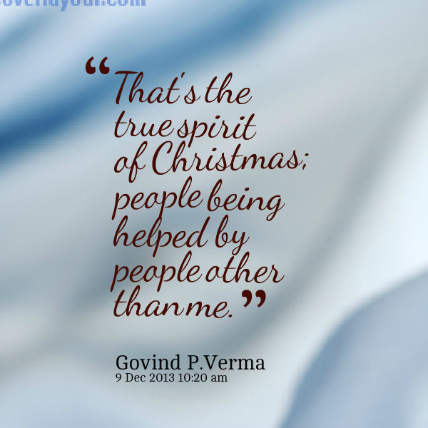 Christmas Spirit Quotes
 Quotes About Holiday Spirit QuotesGram