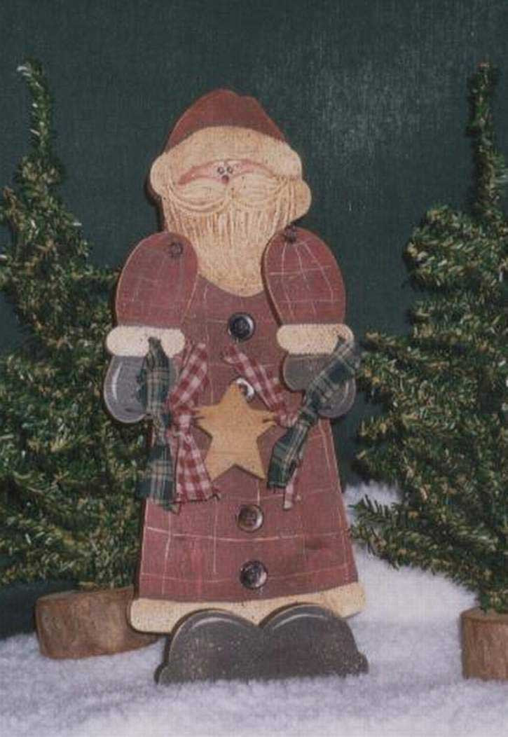Christmas Wood Craft Projects
 Wood Crafts Santa Claus