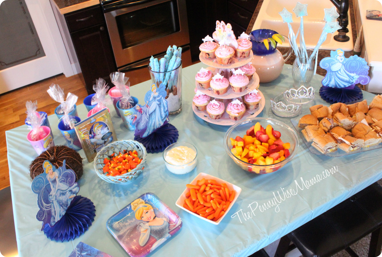 Cinderella Birthday Party Food Ideas
 Our Cinderella Princess Party DisneyPrincessWMT The