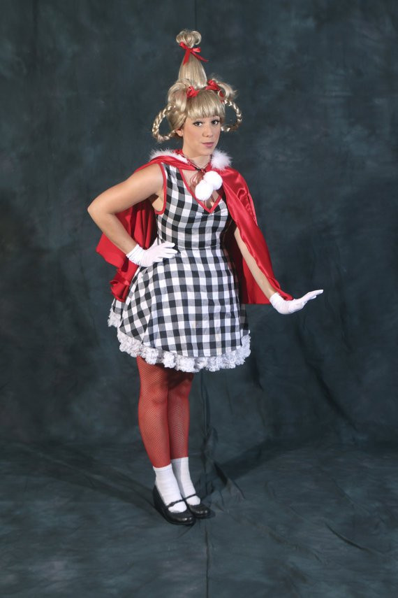 Cindy Lou Who Costume DIY
 DIY Halloween Costumes Ideas Cindy Lou Who from The