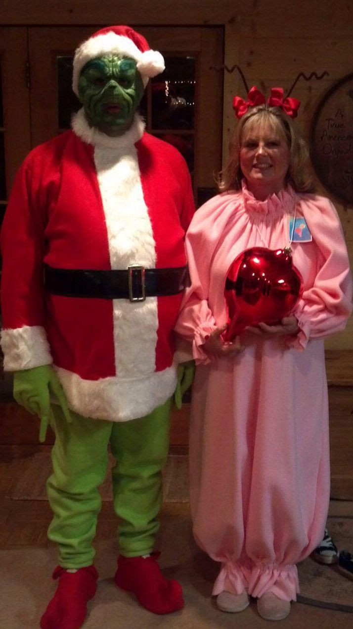Cindy Lou Who Costume DIY
 DIY grinch and Cindy Lou who couples halloween costumes