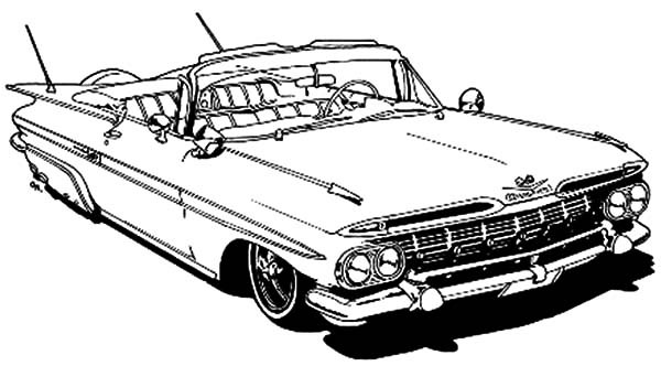 Classic Car Coloring Pages
 Classic Car Coloring Pages The Old and Muscle Car