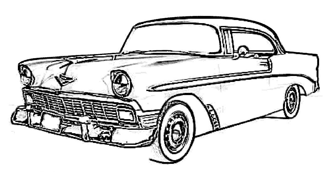 Classic Car Coloring Pages
 Classic Truck Coloring Pages Coloring Pages