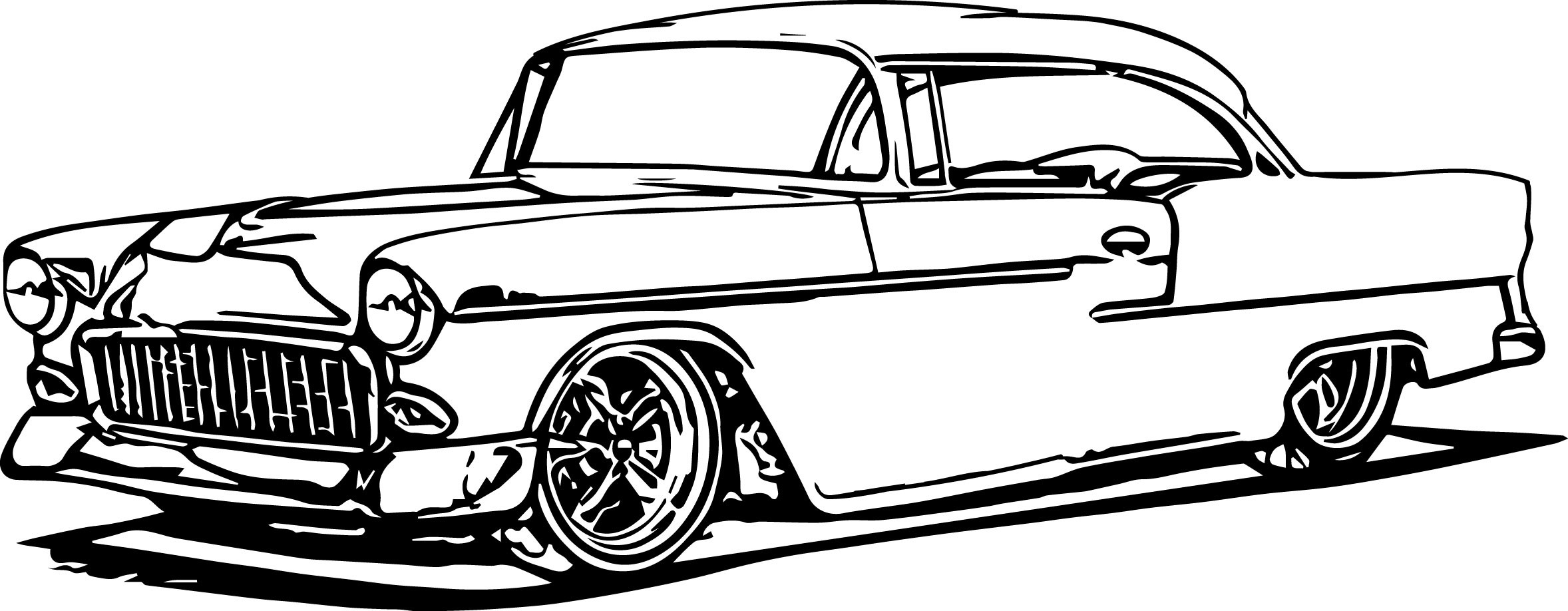 Classic Car Coloring Pages
 Printable Coloring Pages Classic Cars Printable Pages