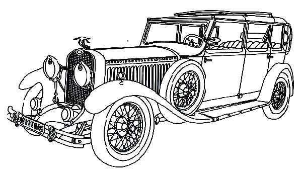 Classic Car Coloring Pages
 NetArt 1 Place for Coloring for Kids