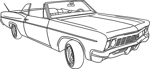 Classic Car Coloring Pages
 Lowrider Classic Car Coloring Pages NetArt
