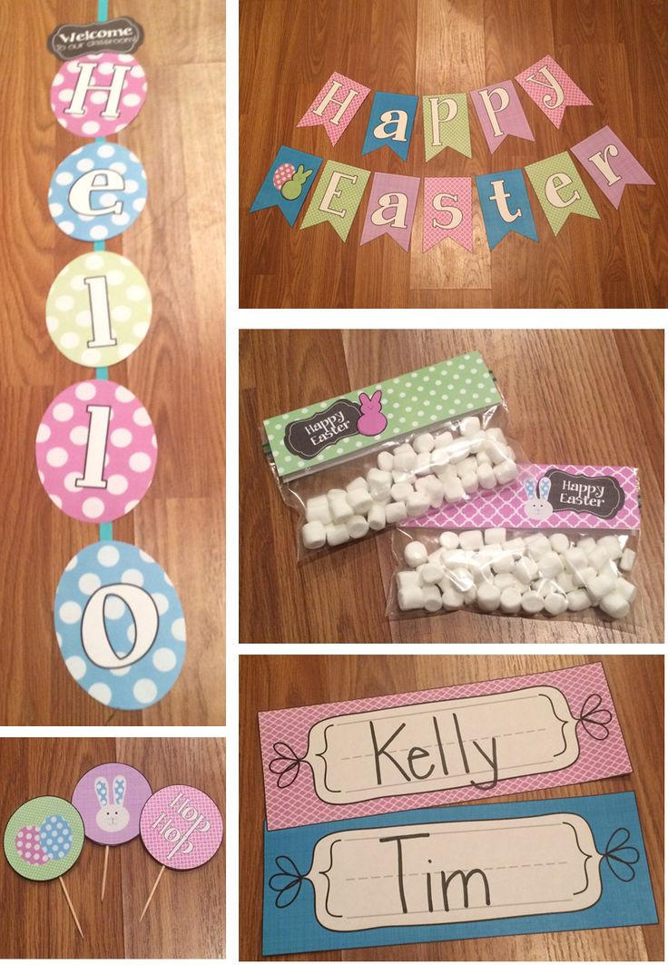 Classroom Easter Party Ideas
 Classroom Decorations for Easter