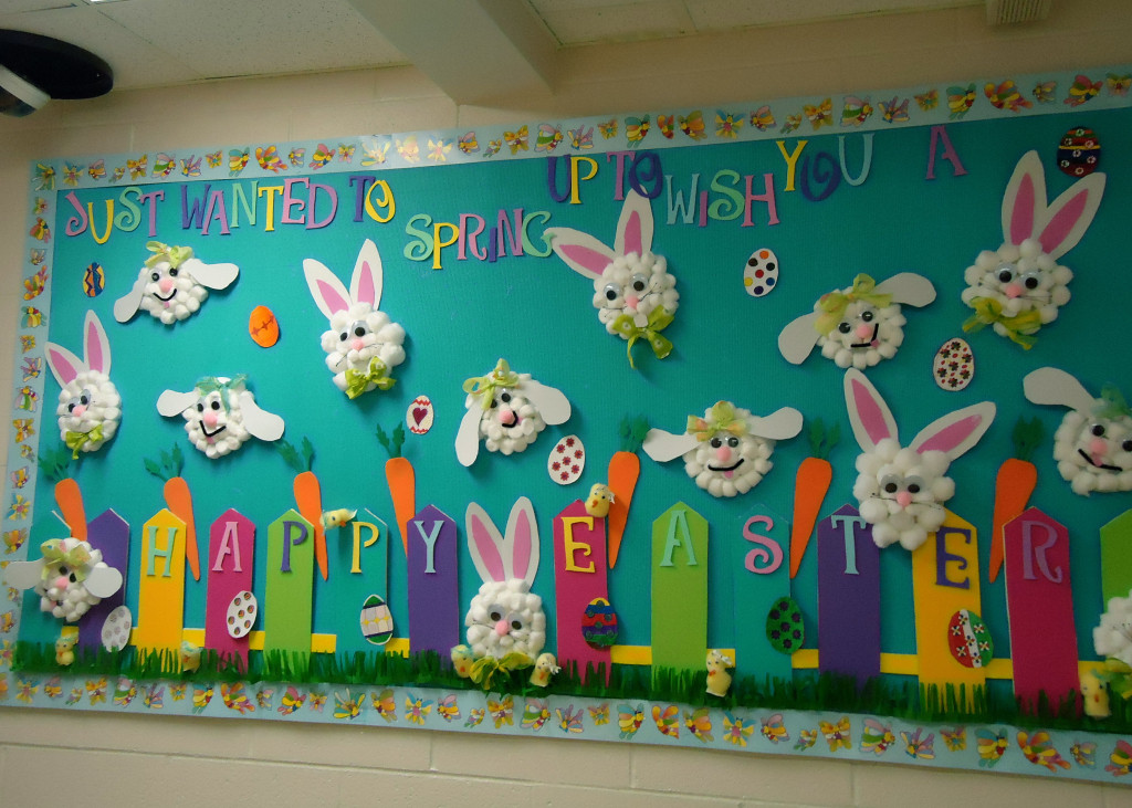 Classroom Easter Party Ideas
 Show and Tell Tuesday Spring Bulletin Boards Sunny