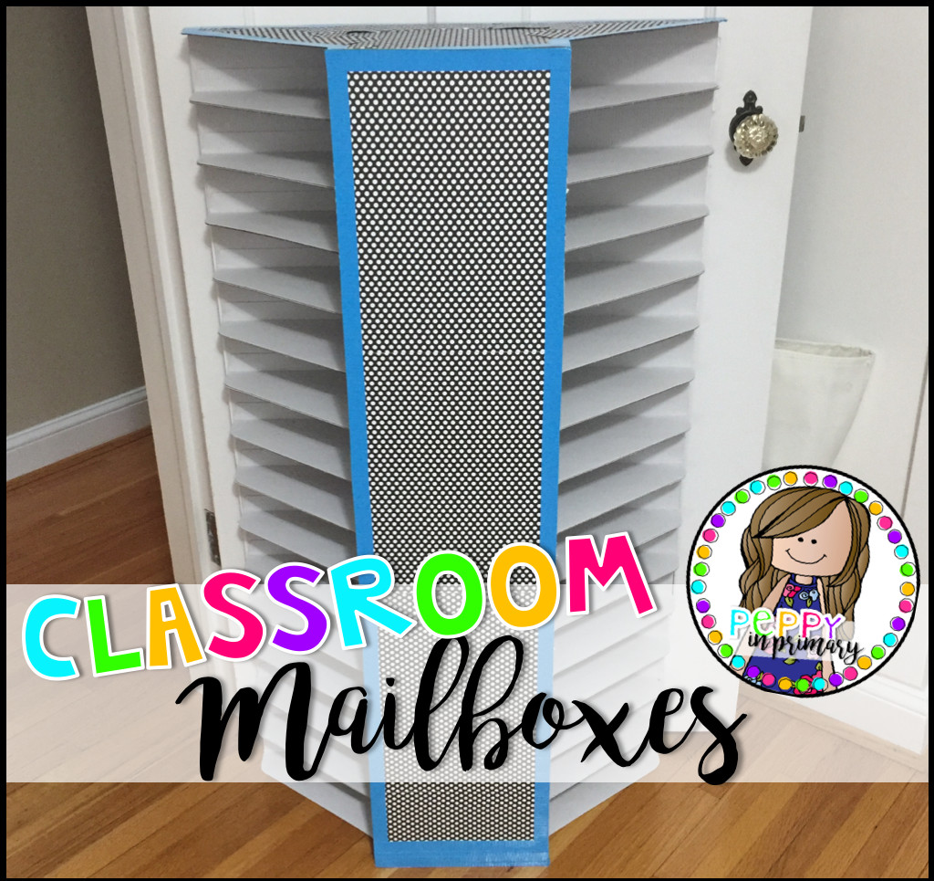 Classroom Mailboxes DIY
 DIY – Classroom Mailboxes